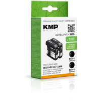 KMP Tintenpatrone für Brother LC123BK Black, Black...